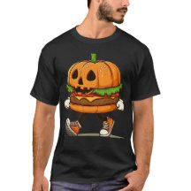 En Cute Halloween Pumpkin Burger