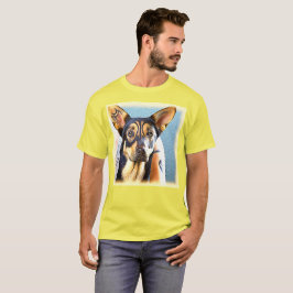 "En Cute Hund", matfoto. Köp nu T Shirt