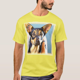 "En Cute Hund", matfoto. Köp nu T Shirt