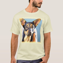"En Cute Hund", matfoto. Köp nu T Shirt
