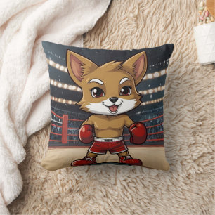 En Cute Kawaii Cayote Boxer Kudde