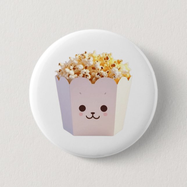 En Cute Tub of Popcorn Knapp (Framsida)
