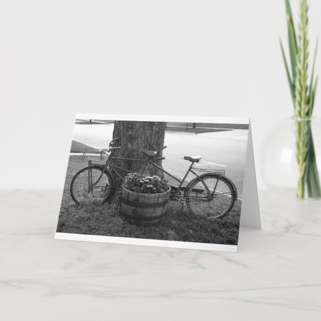 En cykel som byggas för två kort (Framsida)