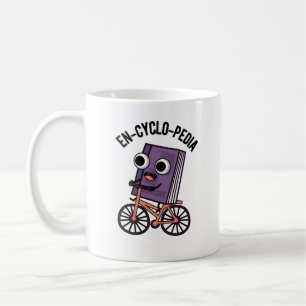 En-cyklo-Pedia Funny Encyklopedia Pun Kaffemugg