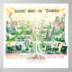 En dag är i dag (Telegraph Avenue, Southside) Poster