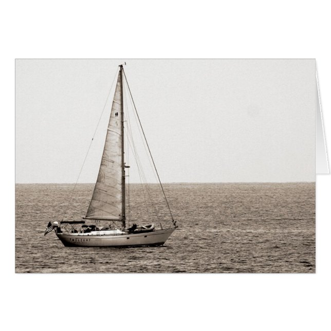 En dag Borta av Hälsningskort (Framsidan Horizontal)