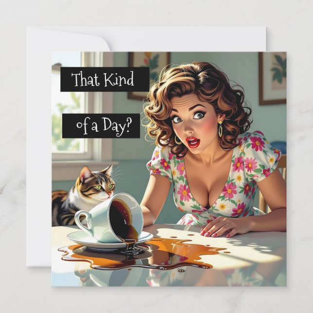 En dag då? Funny Spilt Coffee (Framsida)