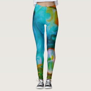 "En dag damasker på för stranden" Leggings
