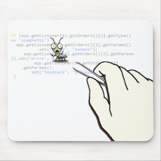 En dag, i att iscensätta för software musmatta