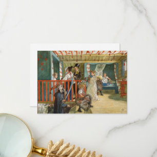 En dag i Firande av Carl Larsson Tack Kort