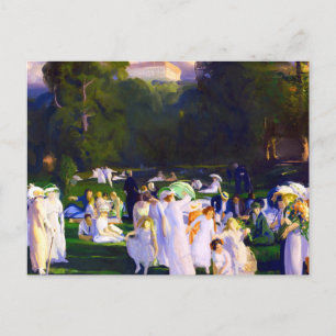 En dag i juni av George Wesley Bellows Vykort