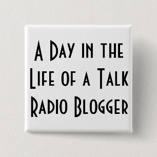 En dag i livet av ett samtal radiosände bloggare knapp