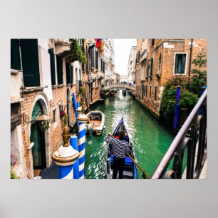 En dag i livet av Venedig Poster