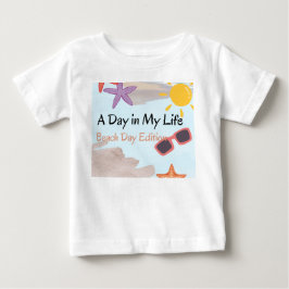 En dag i mitt liv Stranddag Edition Barn T-Shirt |