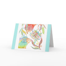 En dag i paradis "får det väl" kortet i ljust -