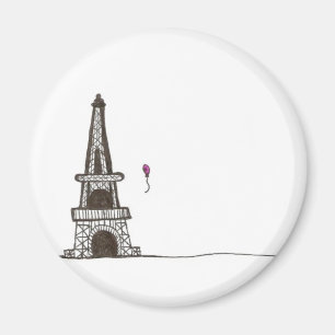 En dag i Paris frankriken Magnet