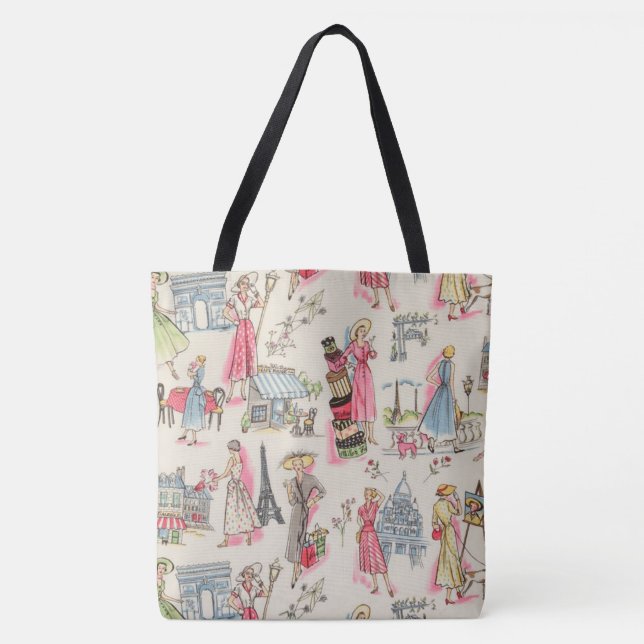 En dag i Paris Tygkasse (Framsida)