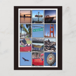 En dag i San Francisco Vykort