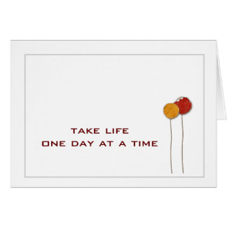 En dag i sänder hälsningskort