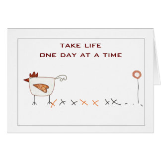 En dag i sänder hälsningskort