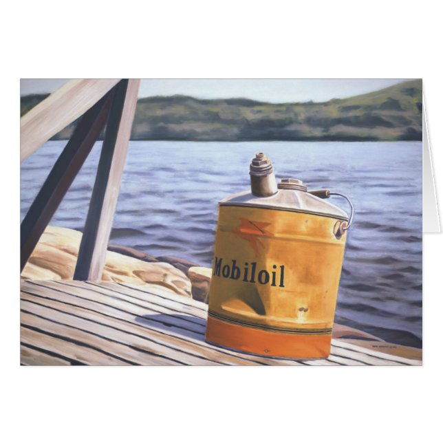 En dag i Sjö 1996 Hälsningskort (Framsidan Horizontal)