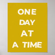 En dag i taget/inspirerande citat