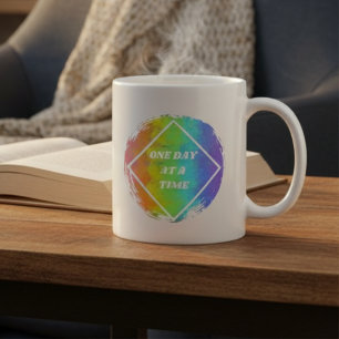 En dag i taget - NA, narkotisk anonym Kaffemugg