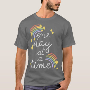 En dag i taget - psykisk hälsa - inspiration t shirt