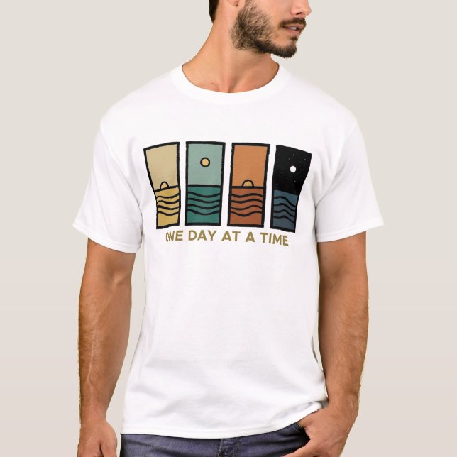 En Dag I Taget T Shirt (Framsida)