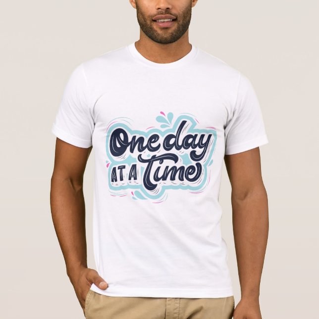 En dag i taget t shirt (Framsida)