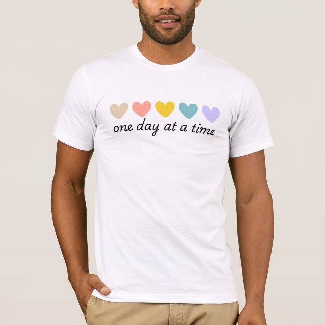 En dag i taget t shirt (Framsida)