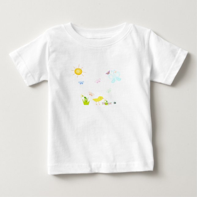 En dag i vår tee shirt (Framsida)