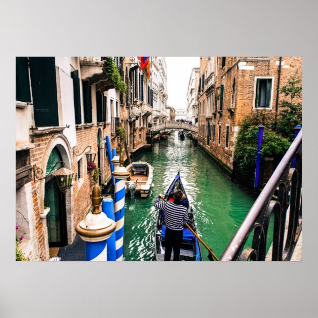 En dag i Venedigs livstid Poster (Framsidan)