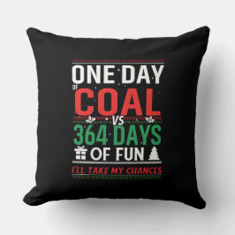 En dag kol mot 364 dagar Roligt Kudde