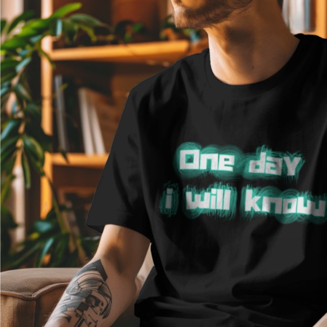 En dag kommer jag att känna T-Shirt (Skapare uppladdad)
