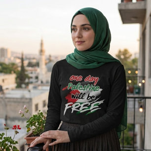 En dag kommer Palestina att vara FRI T Shirt