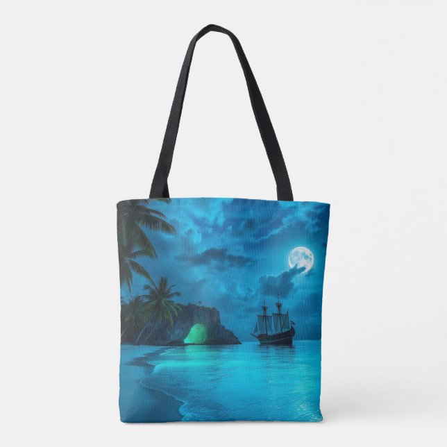 En dag någonstans i framtiden i & Pirat Cove Tygkasse (Baksida)