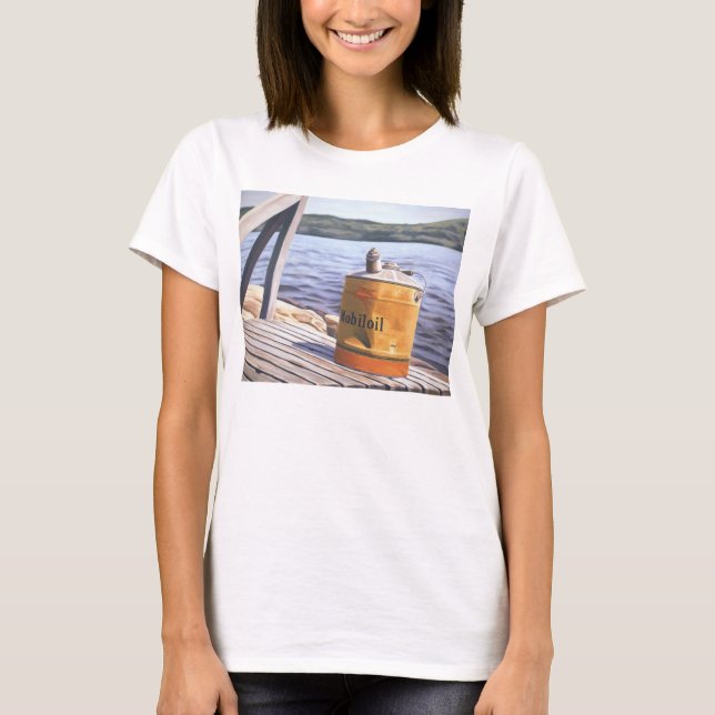 En dag på sjön 1996 tee (Framsida)