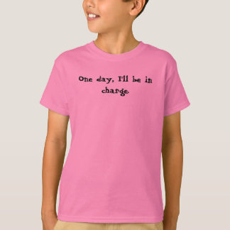 En dag ska jag är i laddning t-shirt