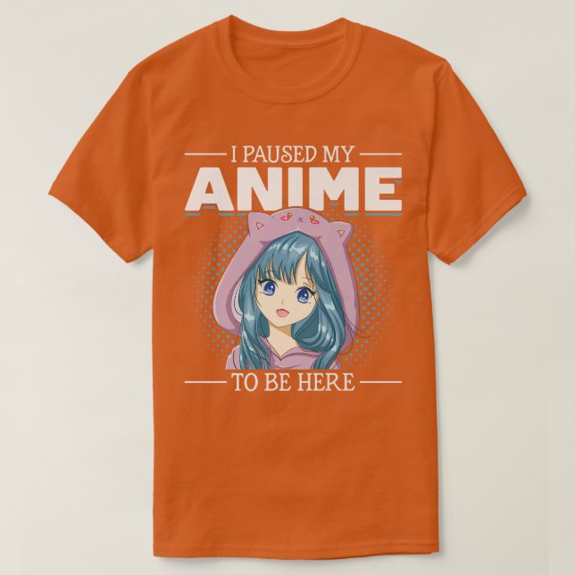 En dag utan Anime är som T Shirt (Design framsida)