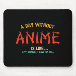 En dag utan anime Merch japanska gåvor till flicko Musmatta