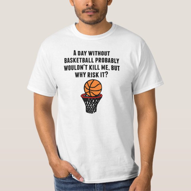 En dag utan basket tröja (Framsida)