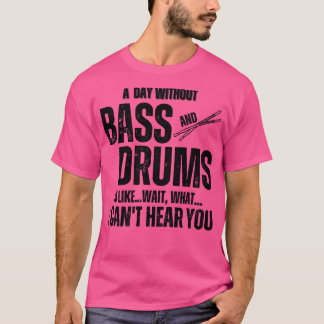 En dag utan buss och Drums konstiga slagmys T Shirt