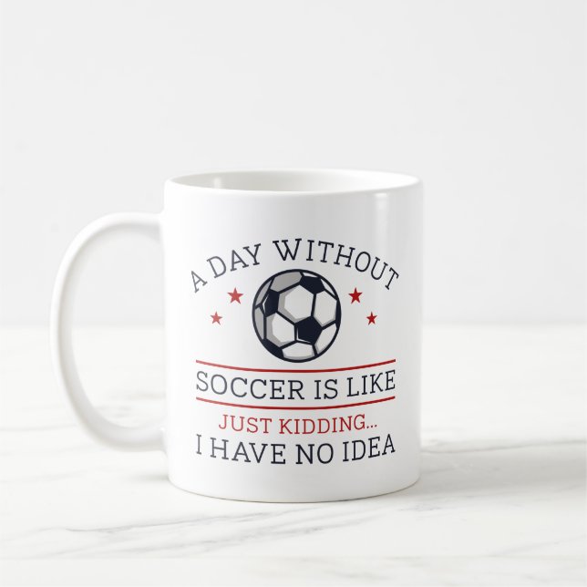 En dag utan fotboll kaffemugg (Vänster)