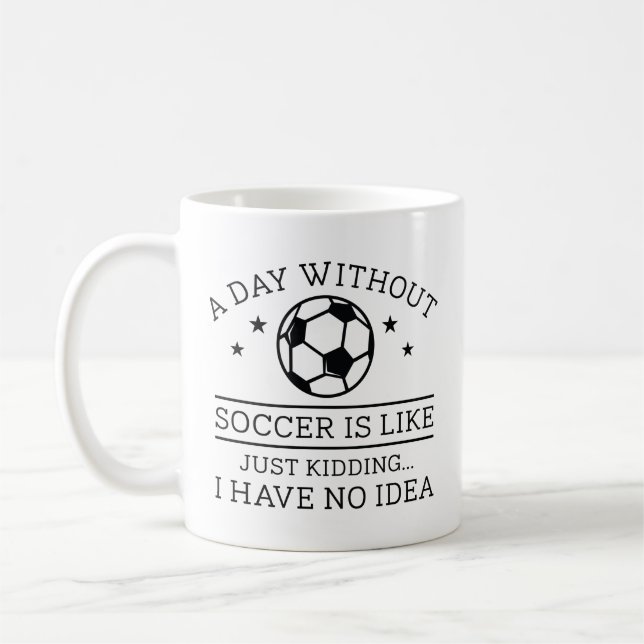 En dag utan fotboll kaffemugg (Vänster)