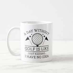En dag utan Golf Kaffemugg