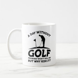 En dag utan Golf Kaffemugg