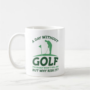 En dag utan Golf Kaffemugg