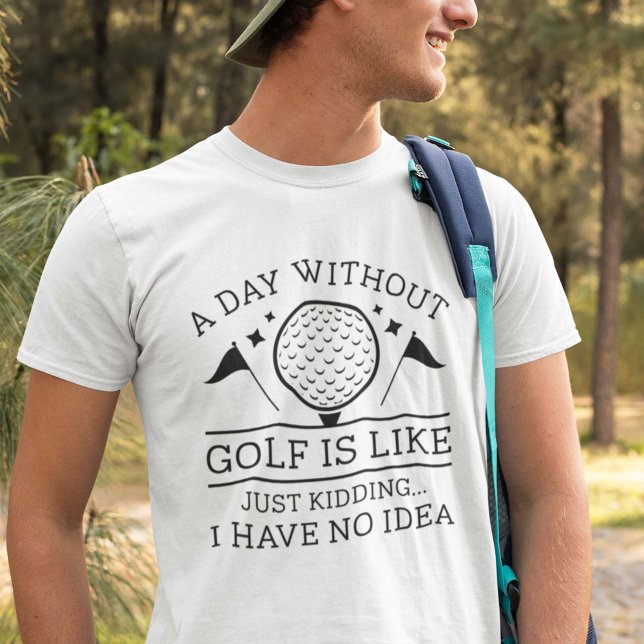 En dag utan Golf T Shirt (funny golf shirt)