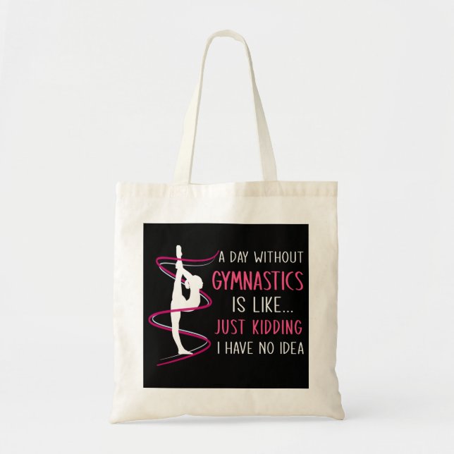 En dag utan gymnastiksnuggen tygkasse (Framsidan)